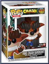 Fake Crash Bandicoot from Crash Bandicoot - Pop! Vinyl Figures manufactured by Funko [Front]