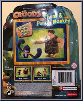 Thunk & Punch Monkey from Croods - Basic Series manufactured by Fisher-Price [Back]