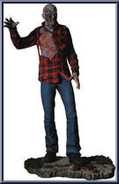 Plaid Shirt Zombie (Dawn of the Dead) from Cult Classics - Series 4 manufactured by Neca [Loose]