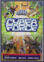 Major Stryker / Ballistic / Attack S.H.O.C. from Cyber Force - Basic Series manufactured by Mattel [Front]