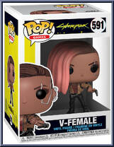 V-Female from Cyberpunk 2077 - Pop! Vinyl Figures manufactured by Funko [Front]