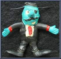 Fun Fighter McDoom from Dairy Queen - Bendables manufactured by Dairy Queen [Loose]