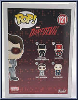 Matt Murdock from Daredevil - Pop! Vinyl Figures manufactured by Funko [Back]