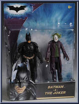 Batman & The Joker from Dark Knight - [3 3/4" Scale] 2-Packs manufactured by Mattel [Front]