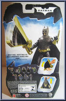 Bruce To Ninja Batman from Dark Knight - [5" Scale] Series 4 manufactured by Mattel [Back]