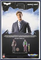 Harvey Dent from Dark Knight - Movie Masters - Exclusives manufactured by Mattel [Back]