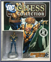 Booster Gold from DC Chess Collection - Basic Series manufactured by Eaglemoss [Front]