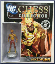 Firestorm from DC Chess Collection - Basic Series manufactured by Eaglemoss [Front]
