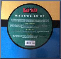 Batman from DC - Masterpiece Edition manufactured by Chronicle Books [Back]