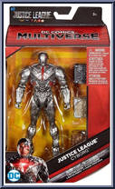 Justice League Cyborg (3 Mother Boxes) Action Figure