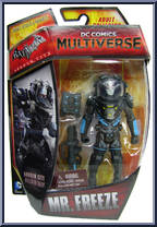 Mr. Freeze (Arkham City) from DC Comics Multiverse - Basic Series manufactured by Mattel [Front]
