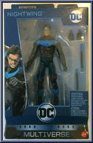 Nightwing from DC Comics Multiverse - Ninja Batman Series manufactured by Mattel [Front]