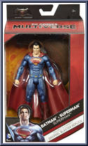 Superman from DC Comics Multiverse - Batman v Superman manufactured by Mattel [Front]