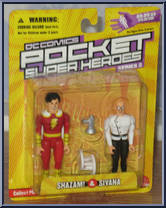 Shazam! / Sivana from DC Comics - Pocket Super Heroes - Series 2 manufactured by DC Direct [Front]