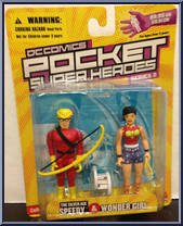 Silver Age Speedy / Wonder Girl from DC Comics - Pocket Super Heroes - Series 2 manufactured by DC Direct [Front]