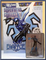 Blue Beetle (Jaime Reyes) from DC Comics Super Hero Collection - Basic Series manufactured by Eaglemoss [Front]