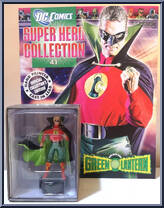 Golden Age Green Lantern (Alan Scott) from DC Comics Super Hero Collection - Basic Series manufactured by Eaglemoss [Front]