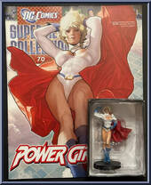 Power Girl from DC Comics Super Hero Collection - Basic Series manufactured by Eaglemoss [Front]