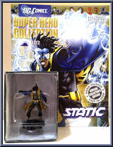 Static from DC Comics Super Hero Collection - Basic Series manufactured by Eaglemoss [Front]
