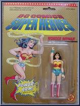 Wonder Woman from DC Comics Superheroes - Basic Series manufactured by Toy Biz [Front]