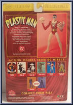 Plastic Man (Regular Hands) from DC Direct - Basic Series manufactured by DC Direct [Back]
