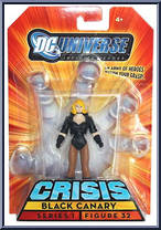 Black Canary from DC Infinite Heroes - Wave 4 manufactured by Mattel [Front]