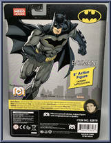 Batman (Gray / Black Suit) from DC - Basic Series manufactured by Mego 2018 [Back]