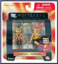 Hawkman / Hawkgirl from DC Minimates - Series 5 manufactured by Diamond Select [Front]
