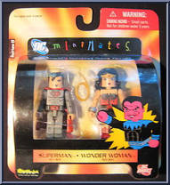 Superman Red Son / Wonder Woman Red Son from DC Minimates - Series 8 manufactured by Diamond Select [Front]