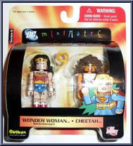 Wonder Woman (Battle Damaged) / Cheetah Action Figure