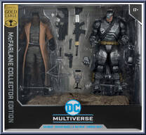 Batman (Knightmare) & Batman (Armor Suit) (Gold Label) from DC Multiverse - Batman v Superman: Dawn of Justice manufactured by McFarlane [Front]
