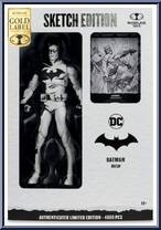Batman (Sketch Edition) (Gold Label) from DC Multiverse - Batman: Hush manufactured by McFarlane [Front]