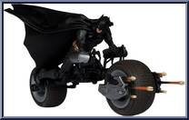 Batman & Batpod (Gold Label) from DC Multiverse - Dark Knight Rises manufactured by McFarlane [Loose]