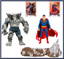 Batman Earth-I & Superman from DC Multiverse - Basic Series manufactured by McFarlane [Loose]