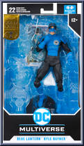 Blue Lantern (Kyle Rayner) (Gold Label) from DC Multiverse - Basic Series manufactured by McFarlane [Front]