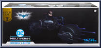 Catwoman and Batpod (Gold Label) from DC Multiverse - Dark Knight Rises manufactured by McFarlane [Front]
