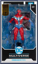 Commander Steel (Gold Label) from DC Multiverse - Basic Series manufactured by McFarlane [Front]