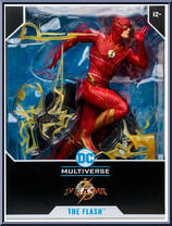 Flash (12" Statue) from DC Multiverse - Flash Movie manufactured by McFarlane [Front]