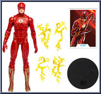 Flash from DC Multiverse - Flash Movie manufactured by McFarlane [Loose]