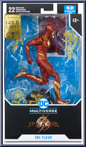 Flash (Speed Force Variant) (Gold Label) from DC Multiverse - Flash Movie manufactured by McFarlane [Front]
