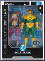 Geo-Force (The Outsiders) (Platinum) from DC Multiverse - Collector Edition manufactured by McFarlane [Front]