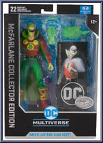 Green Lantern (Alan Scott) (Day of Vengeance) (Platinum) from DC Multiverse - Collector Edition manufactured by McFarlane [Front]