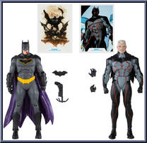 Omega vs Batman (Gold Label) from DC Multiverse - Last Knight on Earth manufactured by McFarlane [Loose]