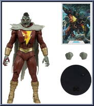 Shazam (Gold Label) from DC Multiverse - DC vs Vampires manufactured by McFarlane [Loose]