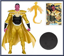 Sinestro (Parallax) (Gold Label) from DC Multiverse - Basic Series manufactured by McFarlane [Loose]