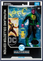 Sinestro (Sinestro Corps War) (Platinum) from DC Multiverse - Collector Edition manufactured by McFarlane [Front]