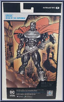 Steel (Platinum) from DC Multiverse - Basic Series manufactured by McFarlane [Back]