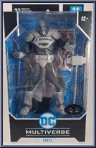 Steel (Platinum) from DC Multiverse - Basic Series manufactured by McFarlane [Front]