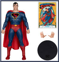 Superman (Classic Animation 1940) from DC Multiverse - Basic Series manufactured by McFarlane [Loose]