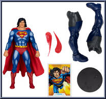 Superman from DC Multiverse - Justice League Task Force manufactured by McFarlane [Loose]